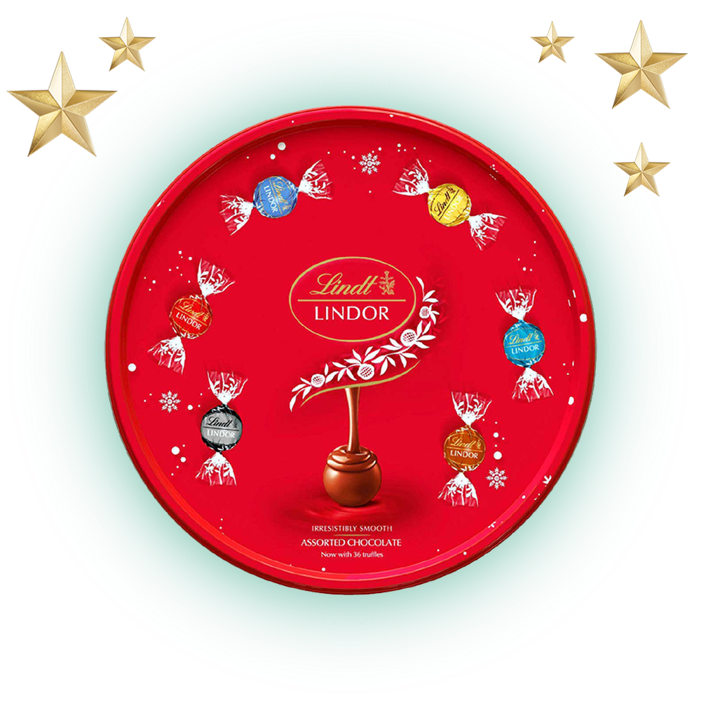 Lindt Lindor Chocolate Assortment Tin 450g Boots