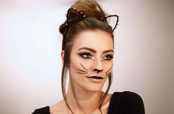 How To Do Simple Cat Face Makeup | Saubhaya Makeup