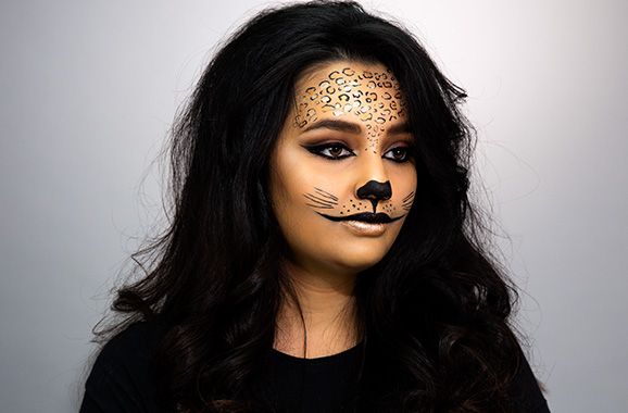 cat costume makeup for women