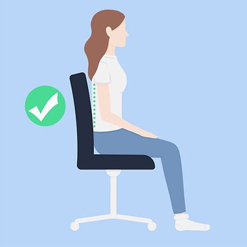 Sitting posture for online sciatica