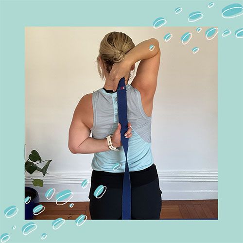Yoga strap for back pain cheap
