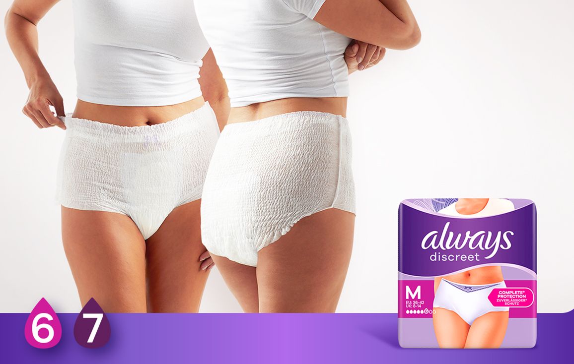 Always protective underwear sales