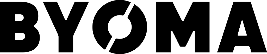 Byoma logo in black