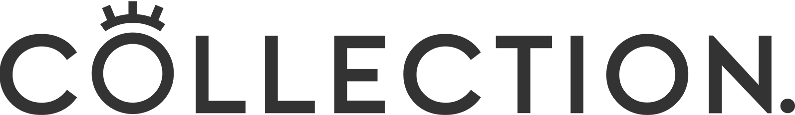 Collection logo in black