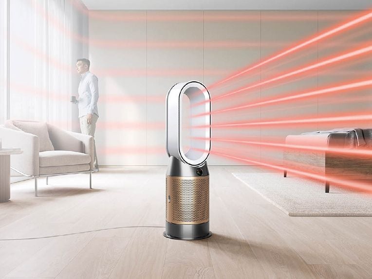 Dyson fan store and air purifier