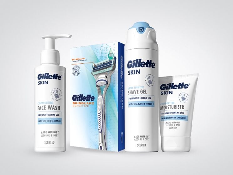 Gillette products sales