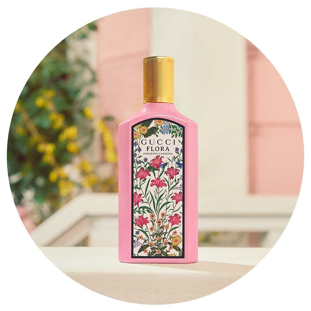 gucci floral perfume boots