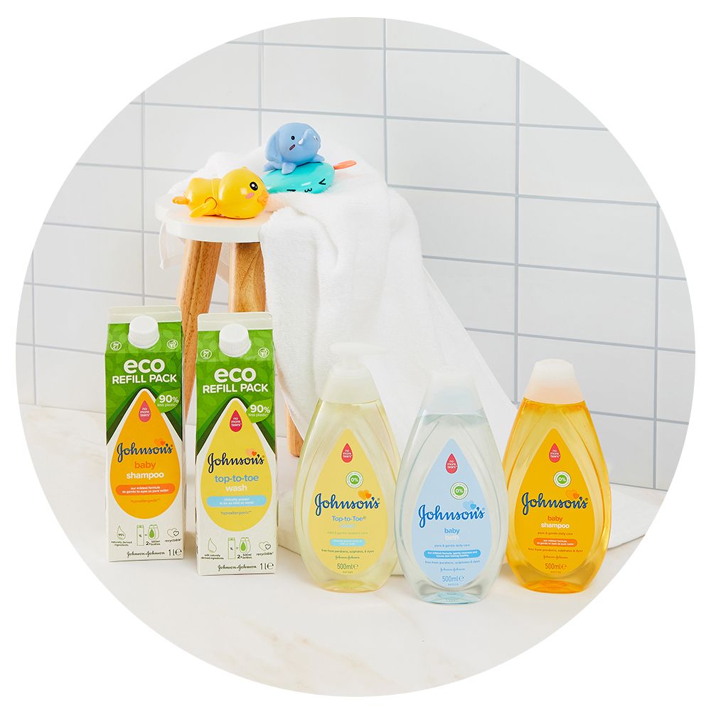 Johnson's baby top toiletries set
