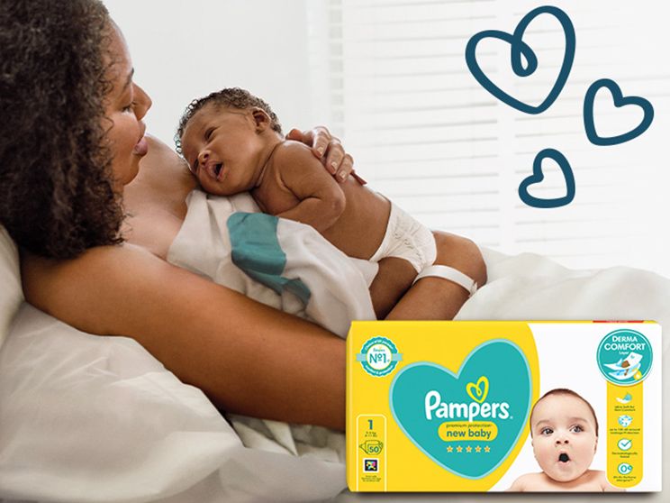 Pampers diapers new born baby discount