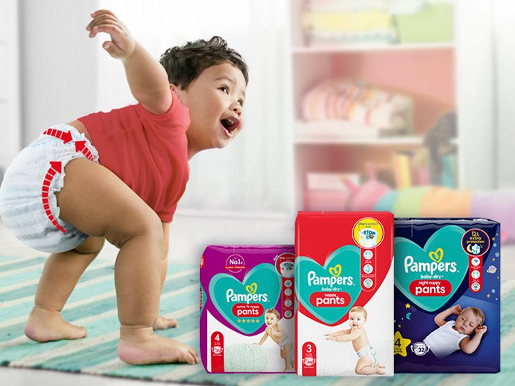 Buy Pampers nappiess and baby care products online - oh feliz UK