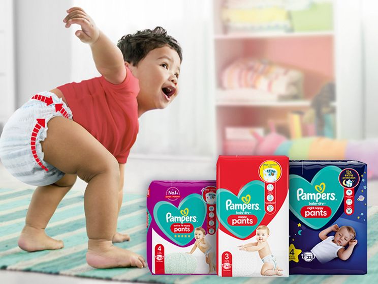 Pampers pants medium price hotsell