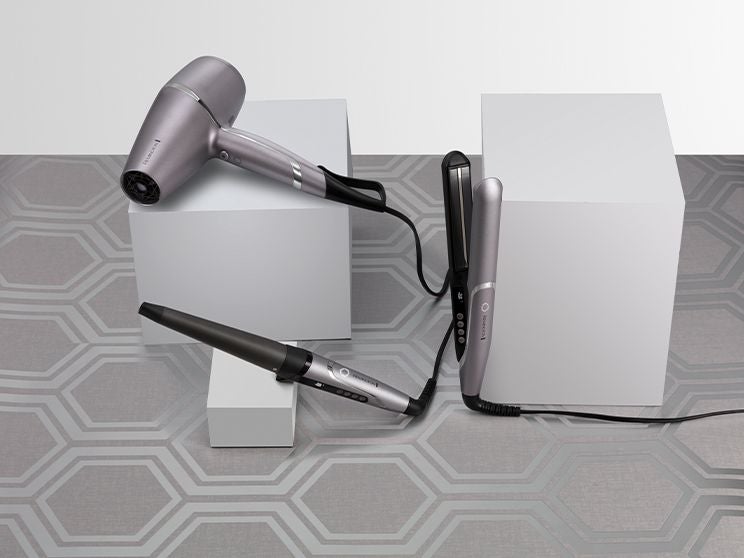 Hair dryer and straightener set boots store