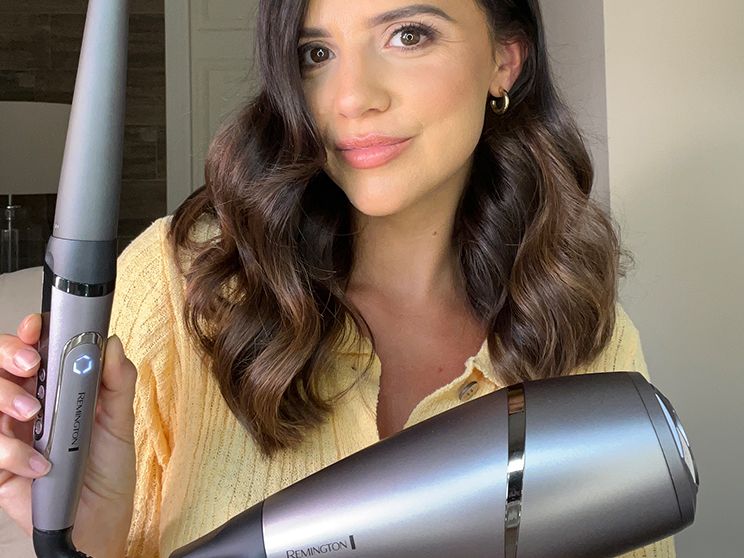 Boots hair dryer top brush