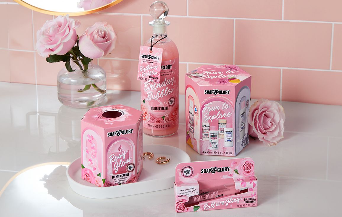 Boots soap and shop glory gift set
