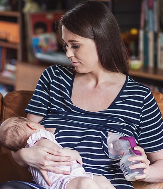 Tommee Tippee Manual Breast Pump Feeding Kit - Feeding