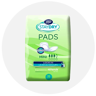 Incontinence pads boots deals