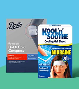 Boots cooling headache pads sales