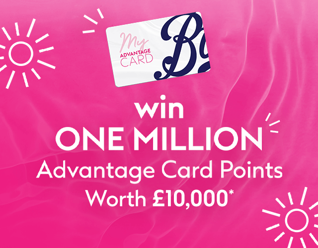 Win ONE MILLION Advantage Card points 🌞 Boots