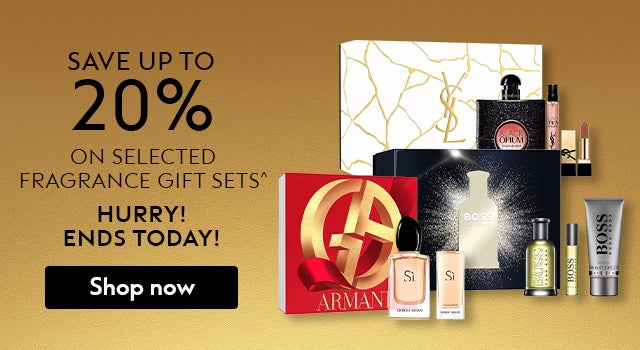 Save up to 20% on selected Fragrance gift sets^