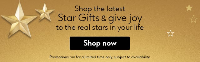 Shop the latest Star Gifts & give joy