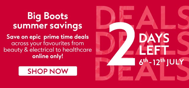 TODAY ONLY epic 10 Tuesday deals Boots