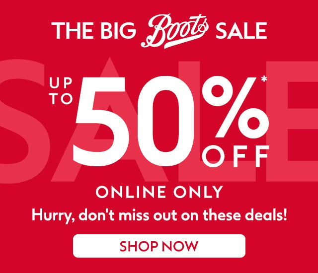 Attention shoppers SALE IS LIVE online Boots